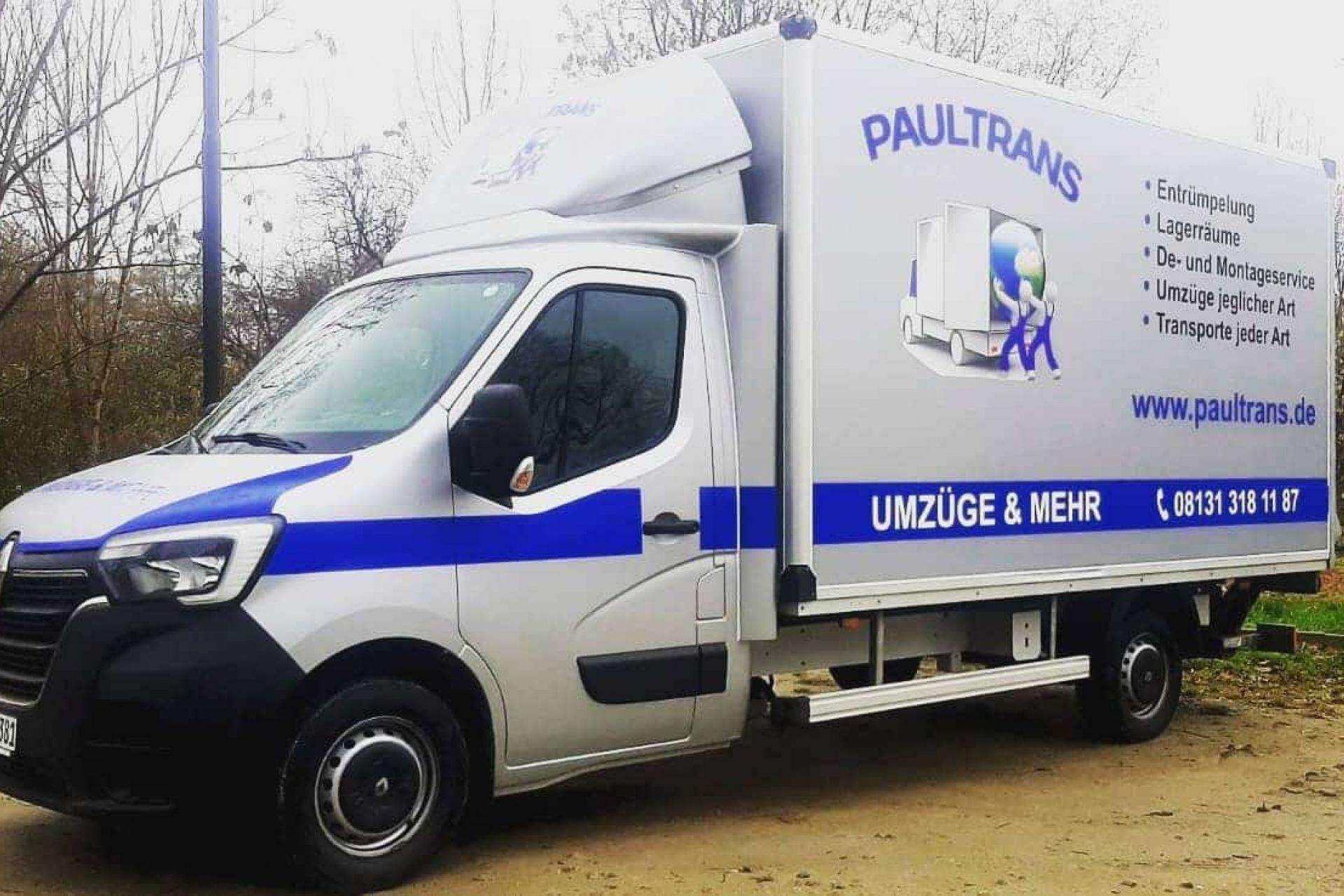 Ein Transport des Umzugsunternehmens Paultrans