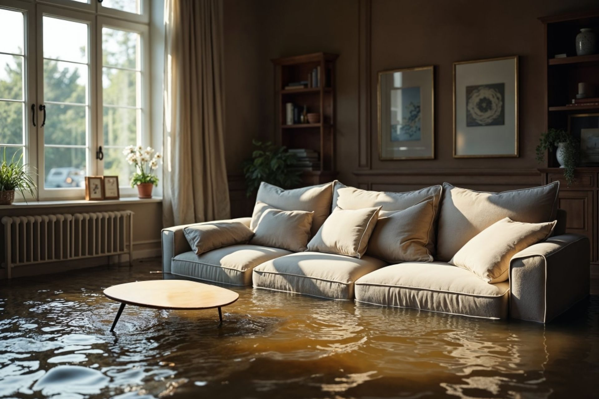 Umzug nach Wasserschaden